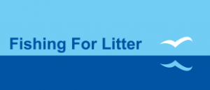 Fishing for Litter Logo - Fishy Filaments