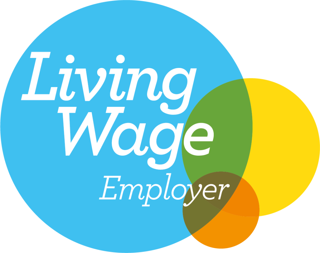 Fishy Filaments is an accredited Living Wage Employer